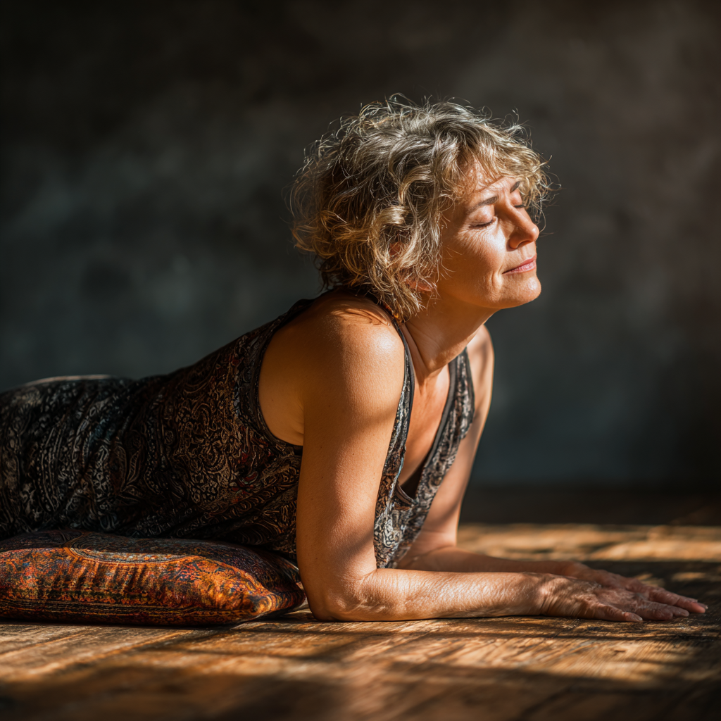 Заняття йогою для зрілого віку